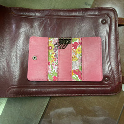 ☆ランドセルリメイク☆　長財布、ハンドルお直しなど 2枚目の画像