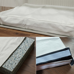 老猫 子猫用 落下防止 オーダーメイド クッションマット 5枚目の画像