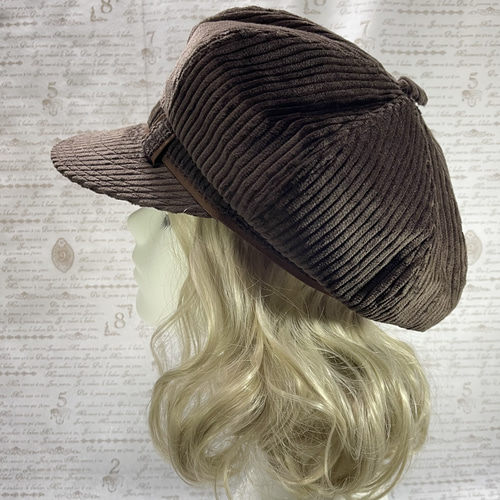 フリーホイーラーズ　ブラウン コーデュロイ キャスケット Yahoo!オークション -「freewheelers フリーホイーラーズ キャスケット