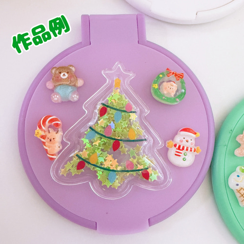 クリスマス☆カゴ入りトナカイ X36）2個 シャカシャカクリスマス ツリー サンタ トナカイ フレーク