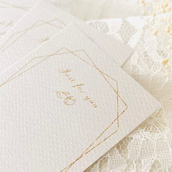 アクセサリー台紙【名刺サイズ/15枚入】 [D-626]goldline 9枚目の画像