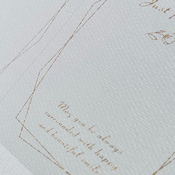 アクセサリー台紙【はがき1/2☆10枚入(20枚分）】[D-630]goldline2 10枚目の画像