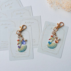 アクセサリー台紙【はがき1/2☆10枚入(20枚分）】[D-630]goldline2 5枚目の画像