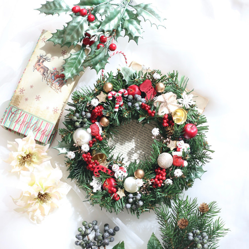 familiar クリスマスリース&オーナメント ファミリア familiar クリスマス リース ⭐︎気分が上がるクリスマス