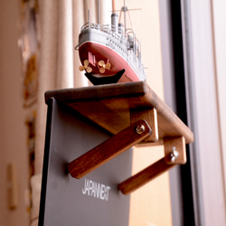 【モニターの上の台】エボニー　モニターやテレビの上をちょっとしたギャラリーに！ 5枚目の画像