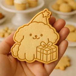 プードル　ビション　犬　クッキー型　型抜き　輸入雑貨　かわいい　dog　バ レンタイン　プレゼント　クリスマス 4枚目の画像