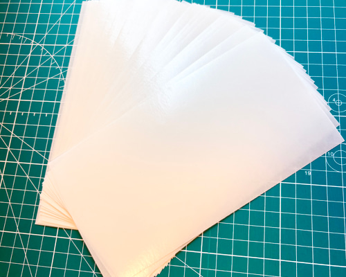 剥離紙 35枚セット No.443 おすそ分けファイル シール帳 リフィル