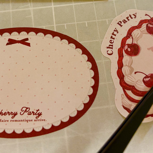 剥離紙 35枚セット No.443 おすそ分けファイル シール帳 リフィル