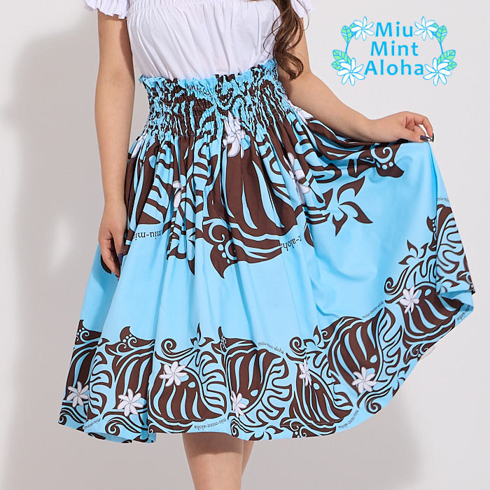 パウスカート 細見えパウスカート　フラダンス　太って見えないパウスカート　p00921　受注生産および即納