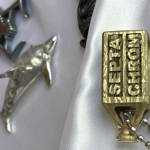 風に乗るメッセージ - ロードバイクネックレス」 ネックレス