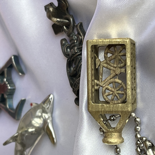 風に乗るメッセージ - ロードバイクネックレス」 ネックレス