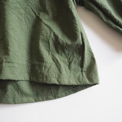 【サイズ100】深緑のシャツ 5枚目の画像