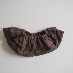 ダブルガーゼのフリルスタイ 7枚目の画像