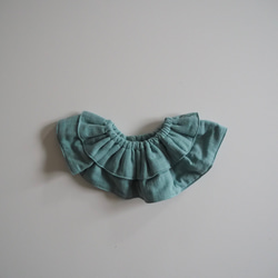 ダブルガーゼのフリルスタイ 10枚目の画像