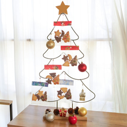 飾って食べれるオーナメントクッキー入り『お菓子ギフト缶』クリスマスラッピング♪ 5枚目の画像