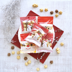 飾って食べれるオーナメントクッキー入り『お菓子ギフト缶』クリスマスラッピング♪ 6枚目の画像