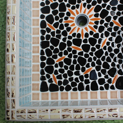 手造り 流し台 シンク 太陽 その他インテリア雑貨 タイル屋さん 通販