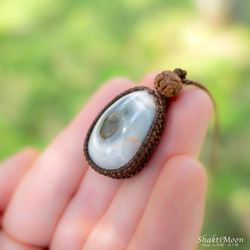 精神を安定させ、勝利をつかみ取りたいあなたへ！オーシャンジャスパーとルドラクシャのお守りネックレス4　第１・2・７ 4枚目の画像