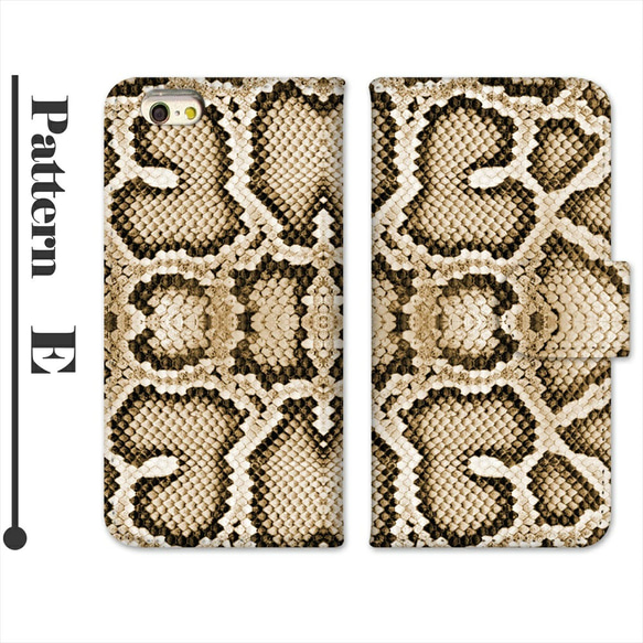 スマホケース iPhoneケース 手帳ケース 手帳型 携帯ケース ケース アニマル柄 動物柄 プリント手帳 6枚目の画像