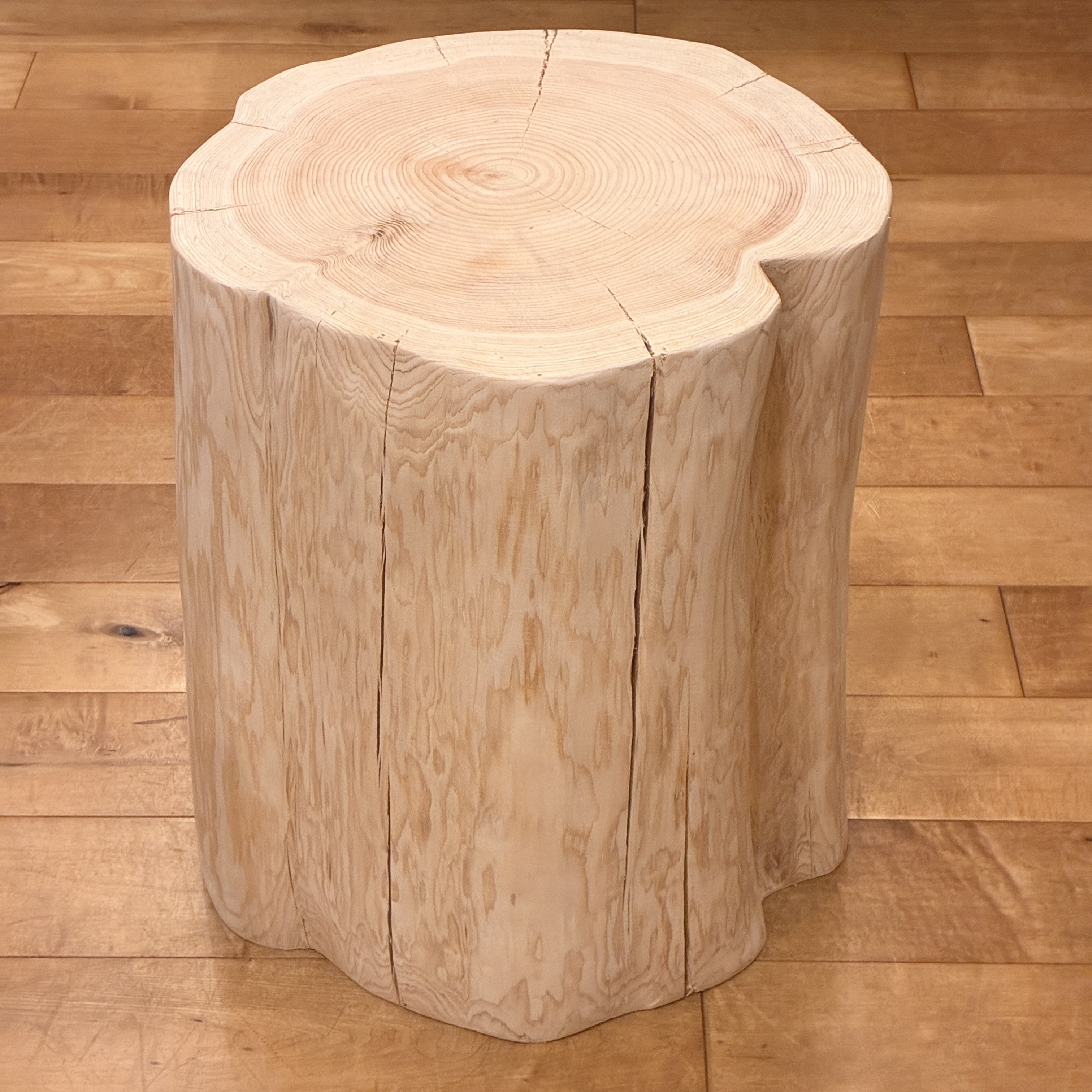 檜丸太椅子スツールNo.1422