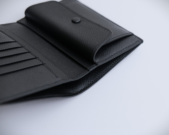 TEPPEI 二つ折財布 総手縫い 3枚目の画像