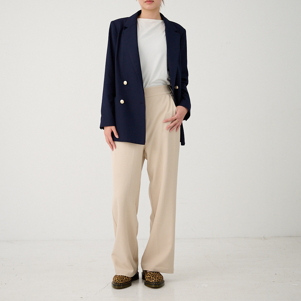 ﾓﾘﾉｶﾞｯｺｳ【パンツ単品】ストレッチワイドパンツ【ベージュ】入園式 卒業式 ｜mg-pt06-be