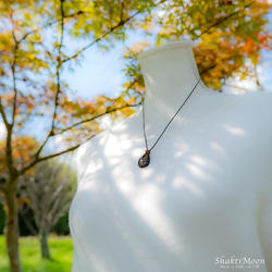 逆風や混乱の中でも自分自身を見失わずに進みたいあなたへ！極上ピーターサイトとルドラクシャのお守りネックレス9 10枚目の画像