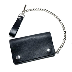 たつのハンドワックスレザー茶芯トラッカーウォレットタロンジップチェーンセット tracker wallet 茶芯レザーver 【LW-2】 – FEELZE