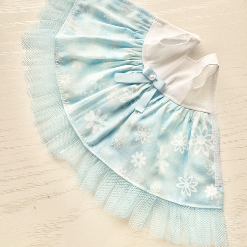 リカちゃん 服 ワンピース 水色 レース その他人形 CHOMA 通販