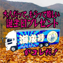 大型ウイングトラック ハートレイアウト オリジナルミニカーが１台から作れる！結婚 出産 誕生日 記念品 16枚目の画像