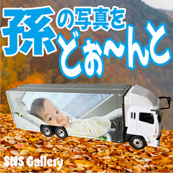 大型ウイングトラック スペースレンジャー風レイアウト オリジナルミニカーが１台から作れる！結婚 出産 誕生日 記念品 17枚目の画像