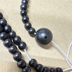 数珠パーツ黒檀 ビーズ namu 通販 19901628｜Creema(クリーマ)