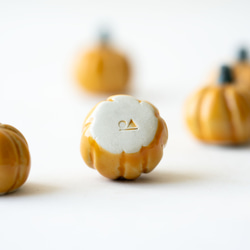 【数量限定】ちいさな陶器のかぼちゃ 6枚目の画像