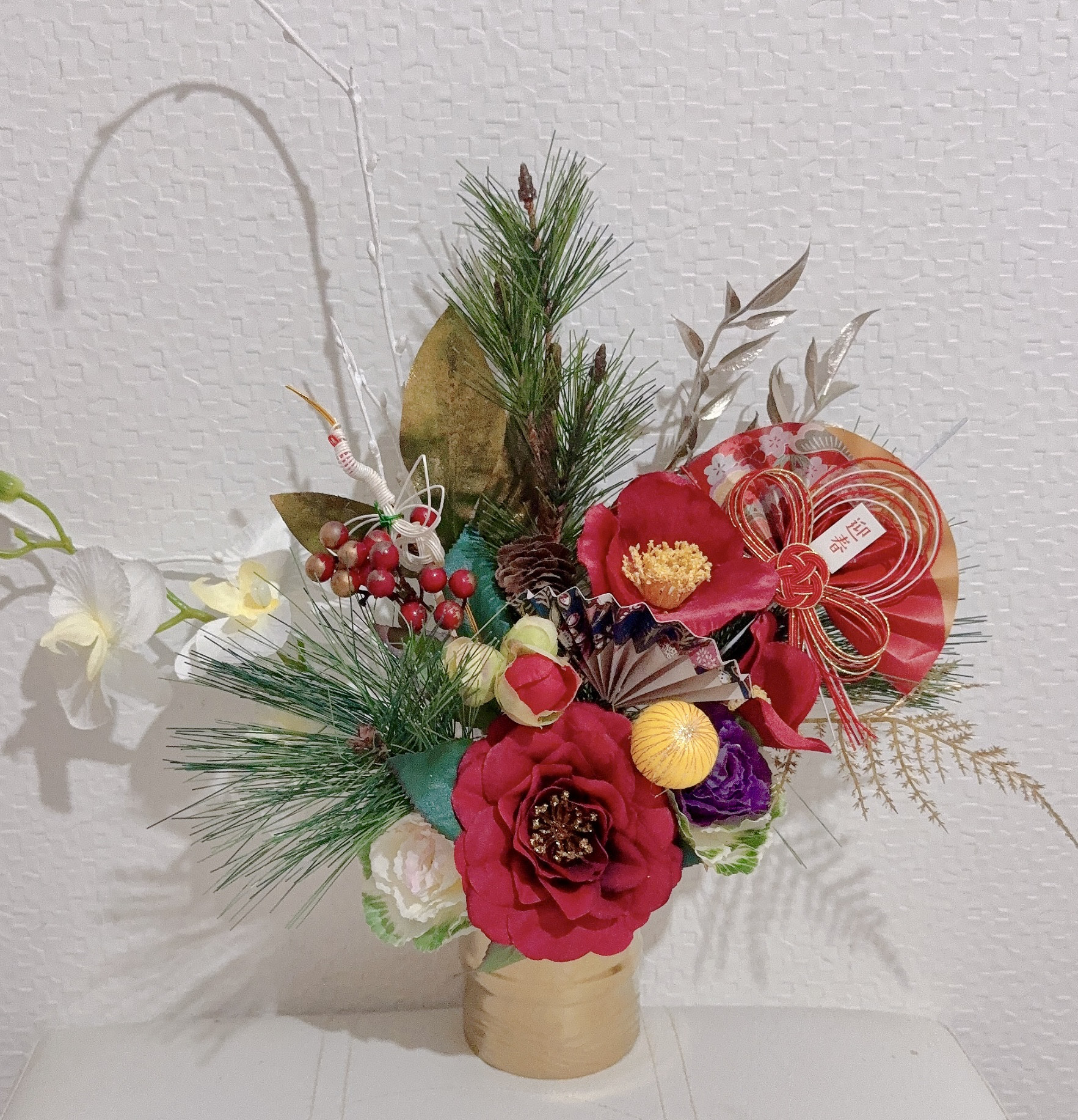 ❤️SALE❤️お正月飾りアレンジ(赤)
