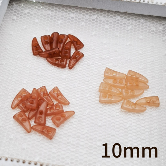 カラートグルボタンM-E 10mm 10個 1枚目の画像