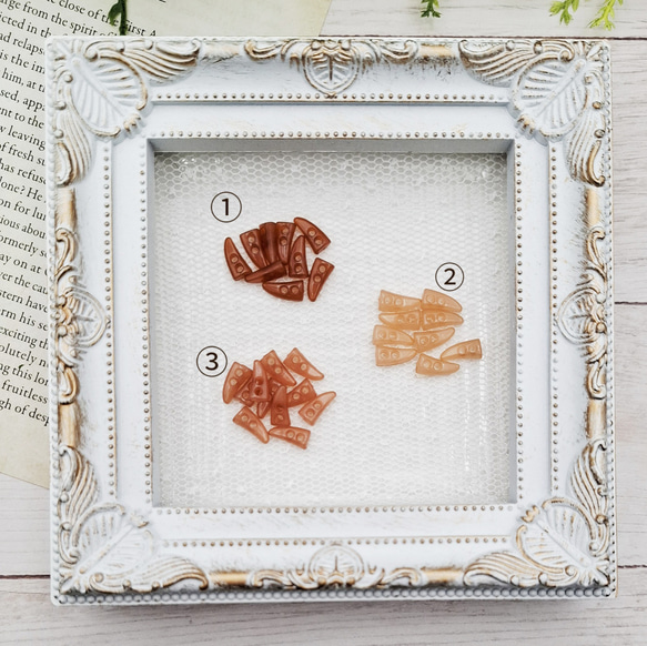 カラートグルボタンM-E 10mm 10個 2枚目の画像