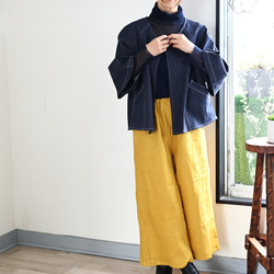 ストレッチデニムショートジャケット 8枚目の画像