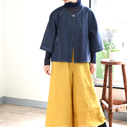 ストレッチデニムショートジャケット 7枚目の画像
