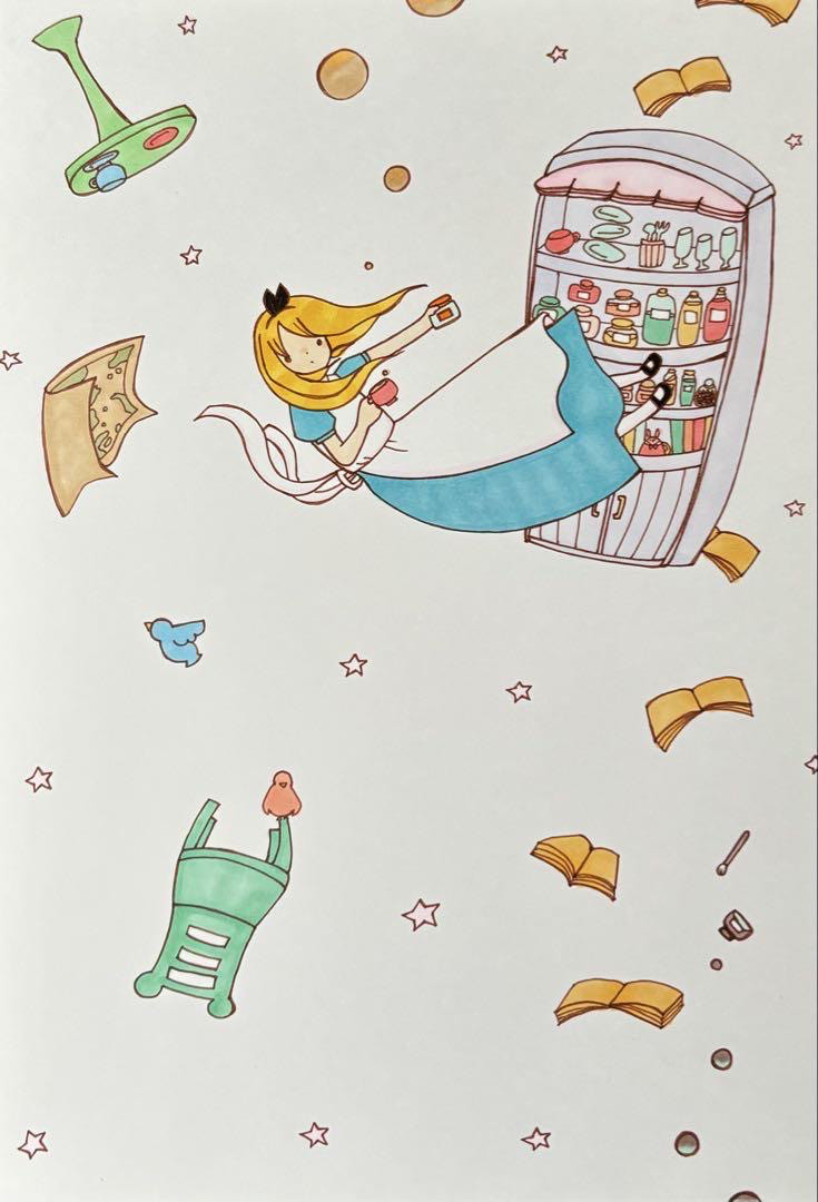 手描きイラスト原画