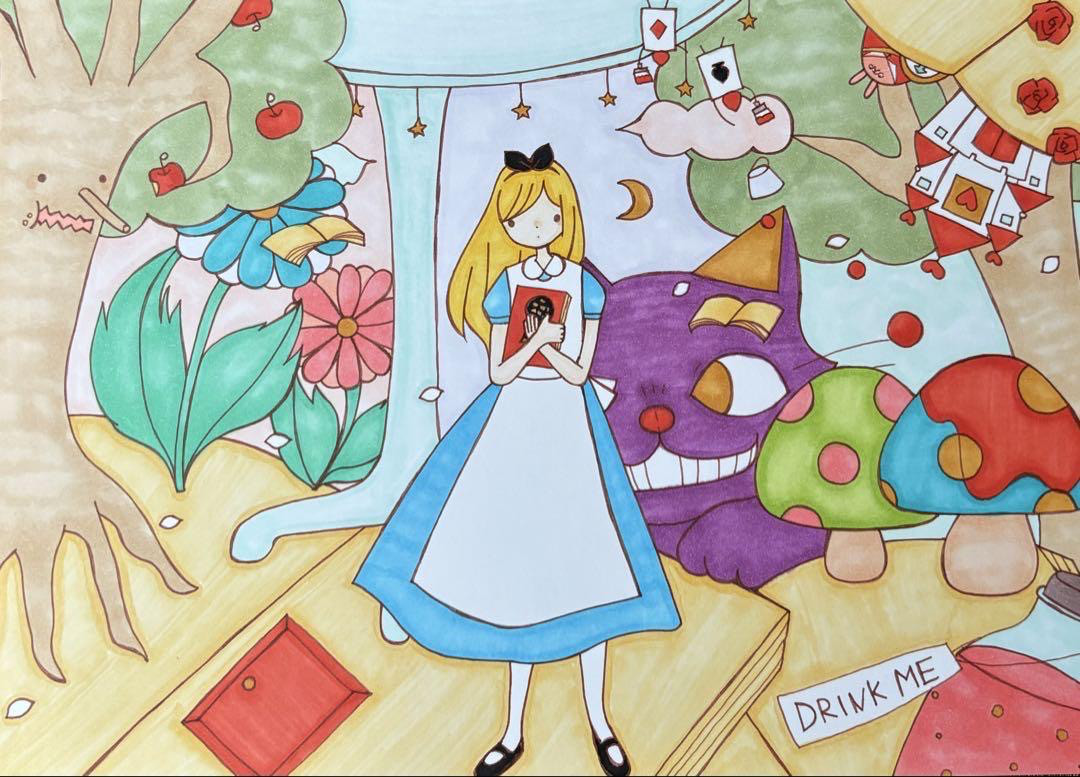 手描きイラスト原画