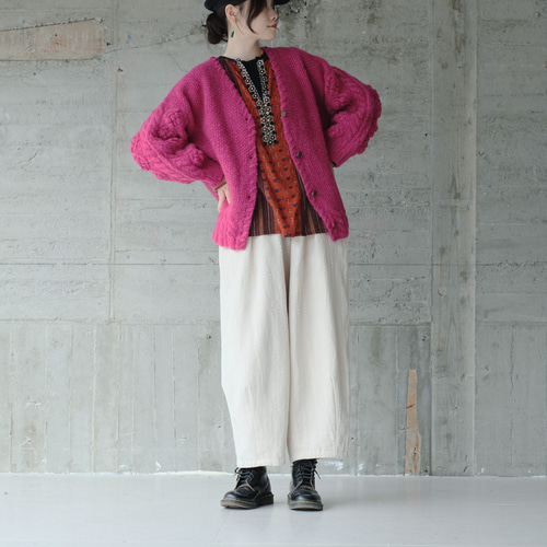 ミステリアスに煌めく♪オリエンタルパッチワークブラウス（25w-07