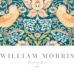 ウィリアムモリス アートポスター アンティーク インテリア 鳥 花柄 ボタニカル 北欧 クラシック レトロ 絵画 12枚目の画像