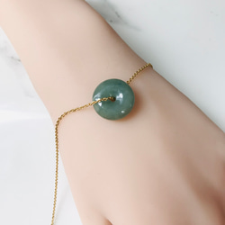 [P00-006］ジェイド　JADE  ヒスイ　本翡翠　ペンダントトップ　ミャンマー産　パーツ 5枚目の画像