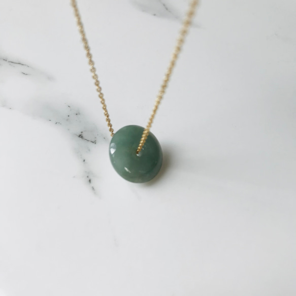 [P00-006］ジェイド　JADE  ヒスイ　本翡翠　ペンダントトップ　ミャンマー産　パーツ 4枚目の画像