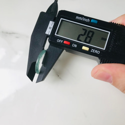 [R28-036］ ジェイド　JADE ヒスイ　本翡翠　くりぬき　リング　天然石　一点物　グアテマラ産　13号　指輪 11枚目の画像