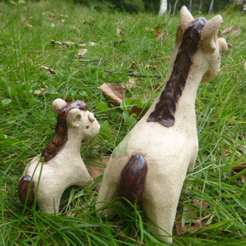 2026年干支・お馬の親子 その他置物 ひいろ 通販 19903913