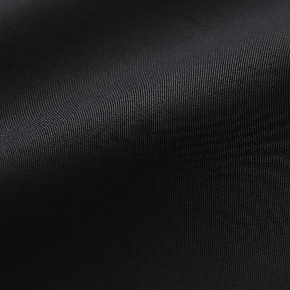 《在庫限り》秋冬に活躍✦ コットンツイル ショールカラー ジャケットコート（ブラック）CO08 11枚目の画像