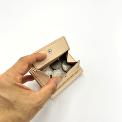 三つ折り財布・ミニ財布　ver.2　 本革・レザー【選べるカラー・名入れ無料】【商品番号：ch116】 11枚目の画像