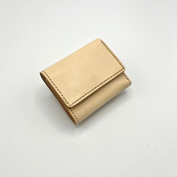 三つ折り財布・ミニ財布　ver.2　 本革・レザー【選べるカラー・名入れ無料】【商品番号：ch116】 3枚目の画像