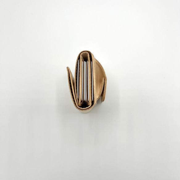 三つ折り財布・ミニ財布　ver.2　 本革・レザー【選べるカラー・名入れ無料】【商品番号：ch116】 8枚目の画像